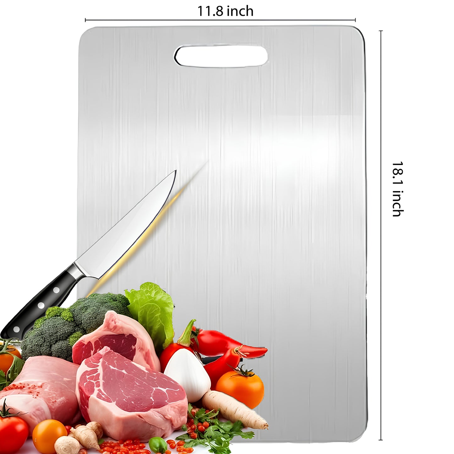 Titanium Cutting Board - Large