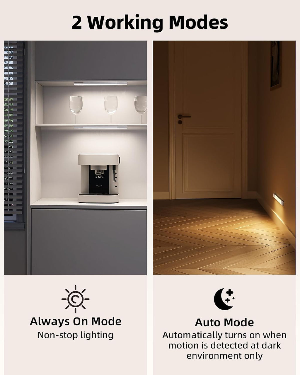 Always-on and low-light automatic modes