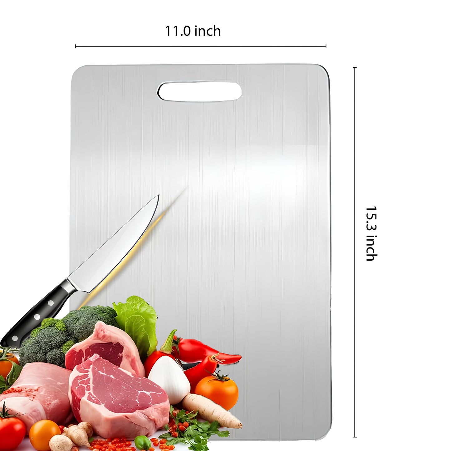 Titanium Cutting Board - Medium
