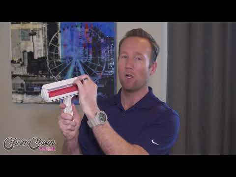 ChomChom Roller — brand demonstration: how to use and empty the roller