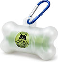 Pogi's Dog Poop Bag Dispenser with Clip & 15 Bags