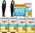 Polardo Pet Hair Lint Rollers – 5-Roll Pack, White