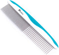 PIEPEA Stainless Steel Pet Grooming Comb – 7.25 in