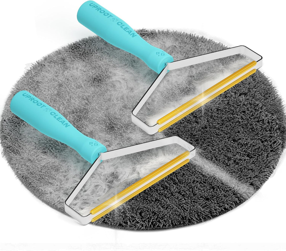 Uproot Clean Pro Pet Hair Removal Tools – Set of 2